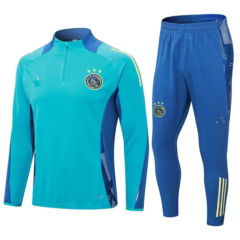 Adidas Adidas Tiro Light Blue Ajax Tracksuit Blue