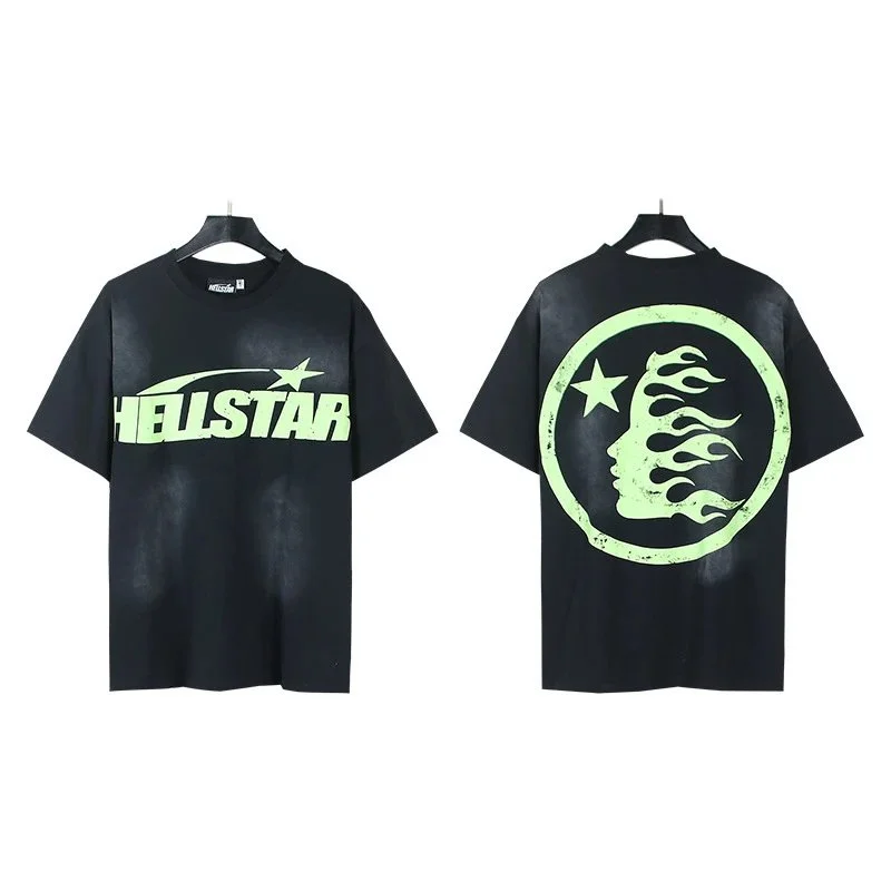 Hellstar Hellstar Studios Glow in the Dark T-Shirt Black - 1
