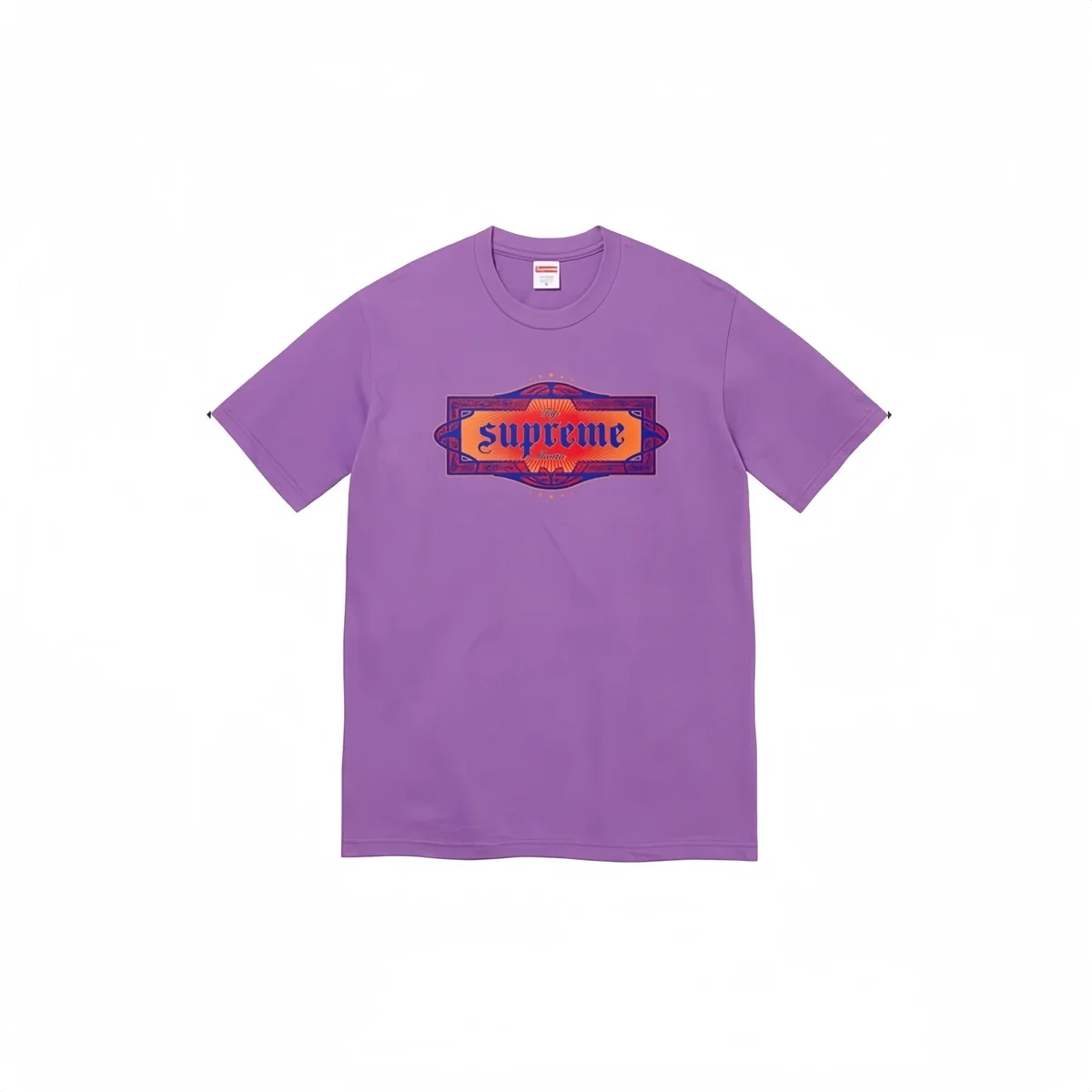 Supreme Supreme Purple 'Supreme' T-Shirt Purple - 1