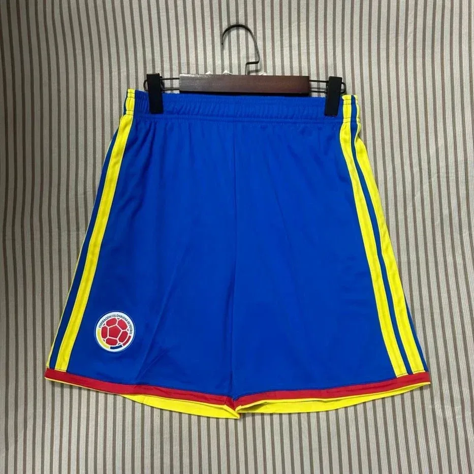 Adidas Adidas Classic Football Colombia Y Home Shorts Blue - 1