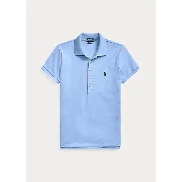 Polo Ralph Lauren Polo Ralph Lauren Classic Logo Polo Shirt Light Blue Blue - 1