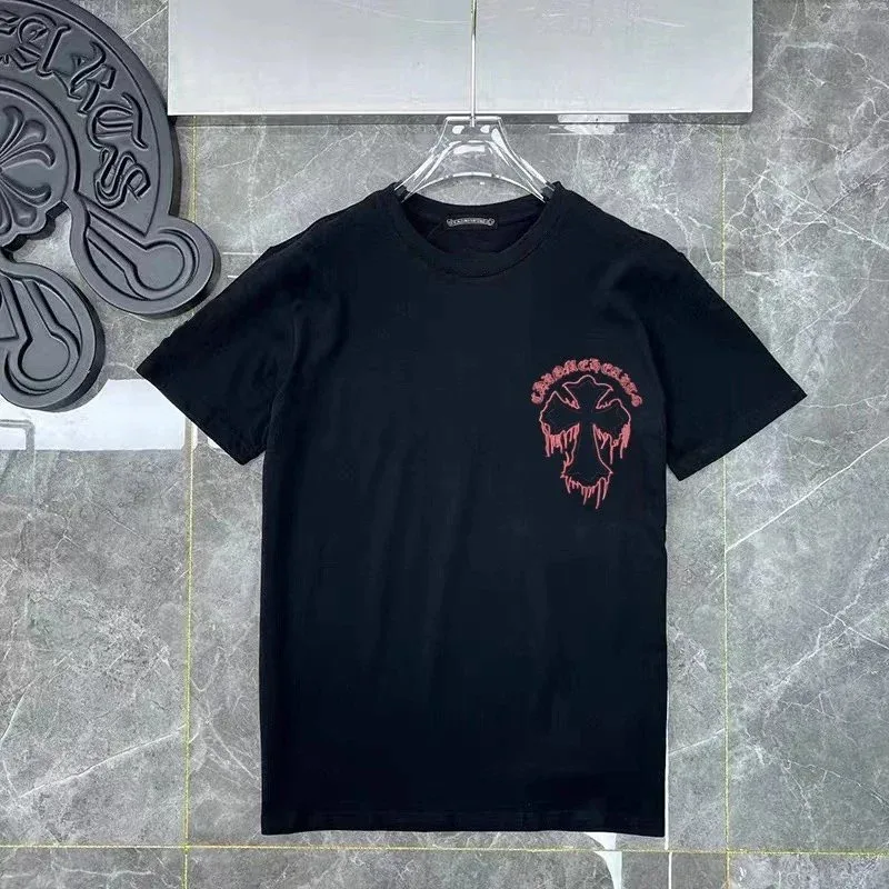 Chrome Hearts Chrome Hearts Cross T-Shirt Black Red Black - 1