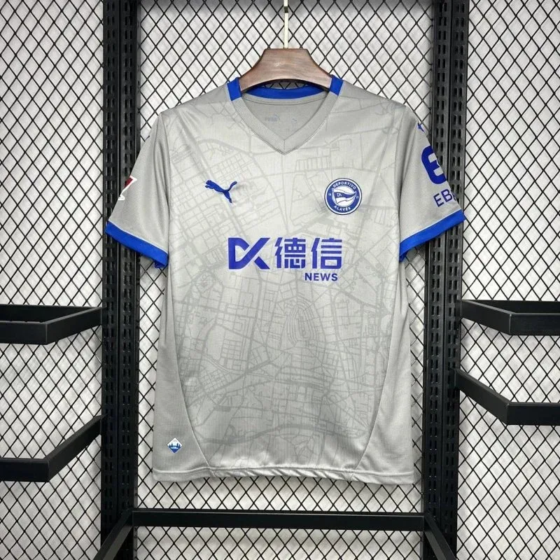 Puma Puma Everton Football Jersey Grey/Blue Grey