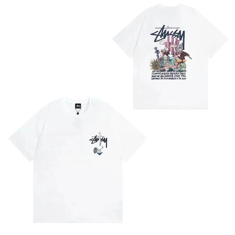 Stussy Stussy STX-062 White Graphic T-Shirt White - 1