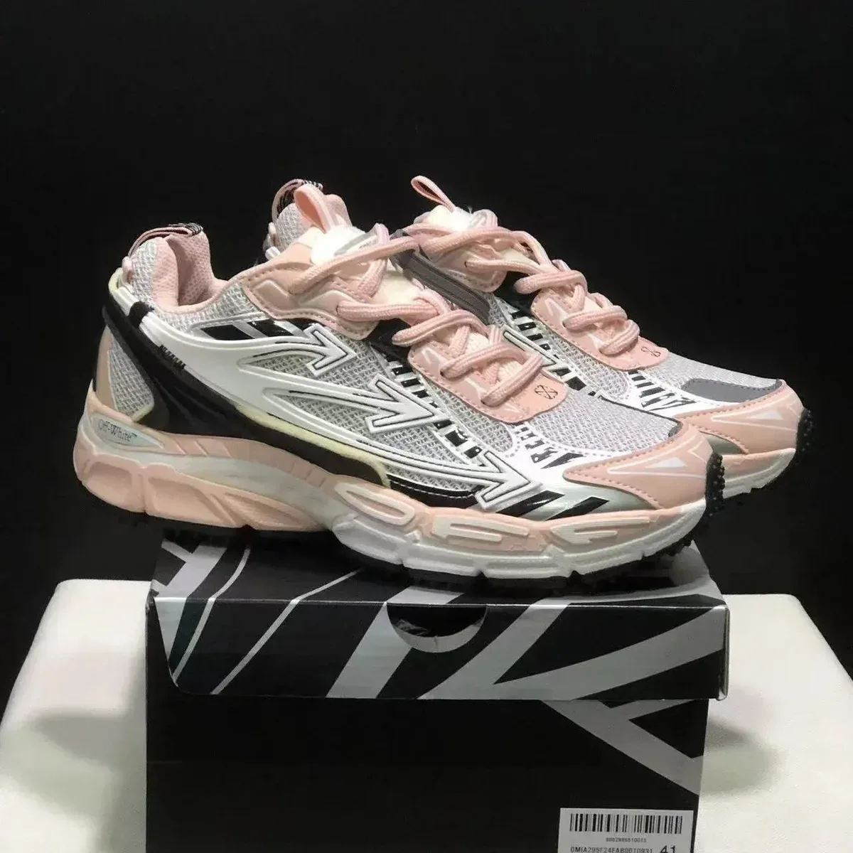 Off-White Off-White OW100 Shooter Pink/White/Black Sneakers Pink - 1