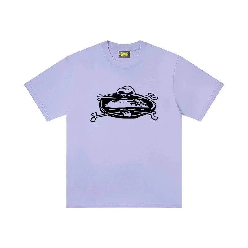 Other Purple Brand P001 Lilac Skull T-Shirt Purple - 1
