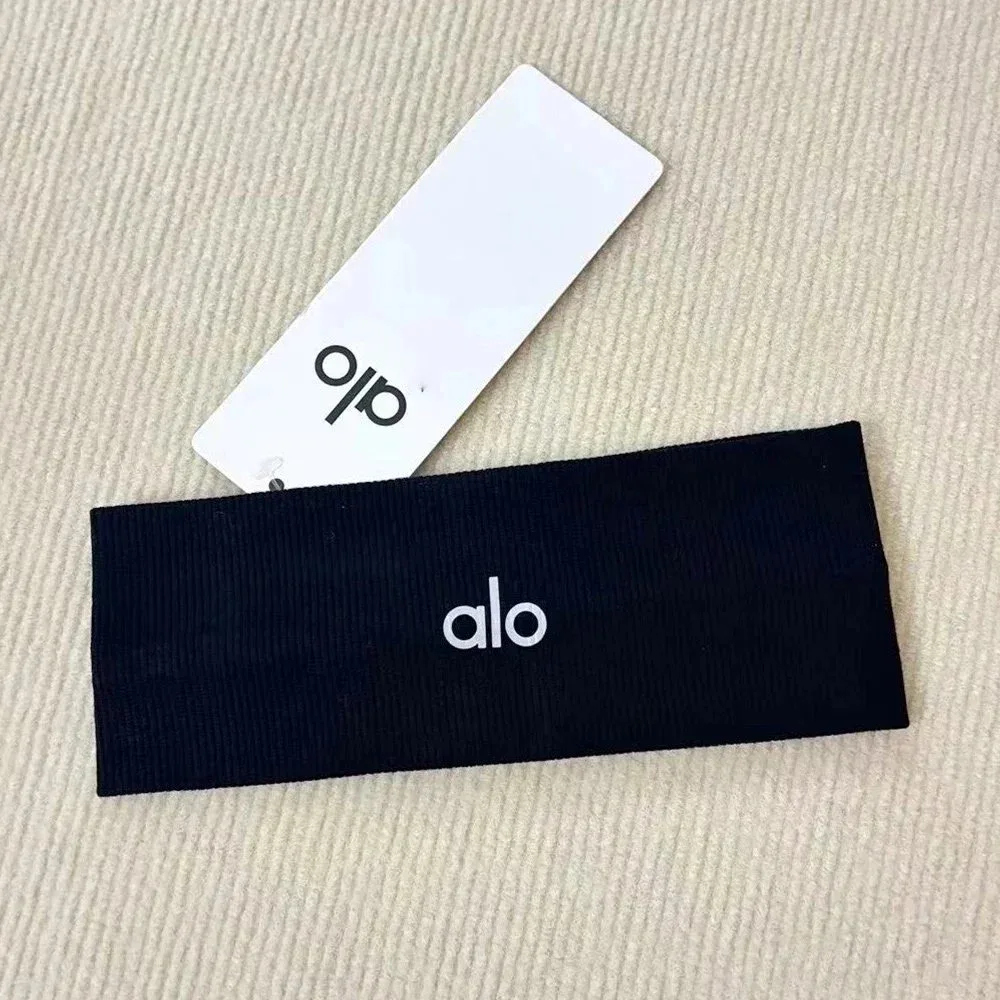 Alo Yoga Alo Headband Black Sporty Accessory Black - 1