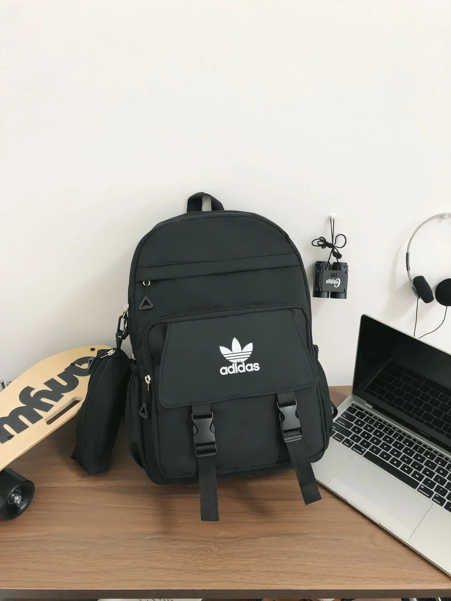 Adidas Adidas Three Stripes Classic Black Backpack Black