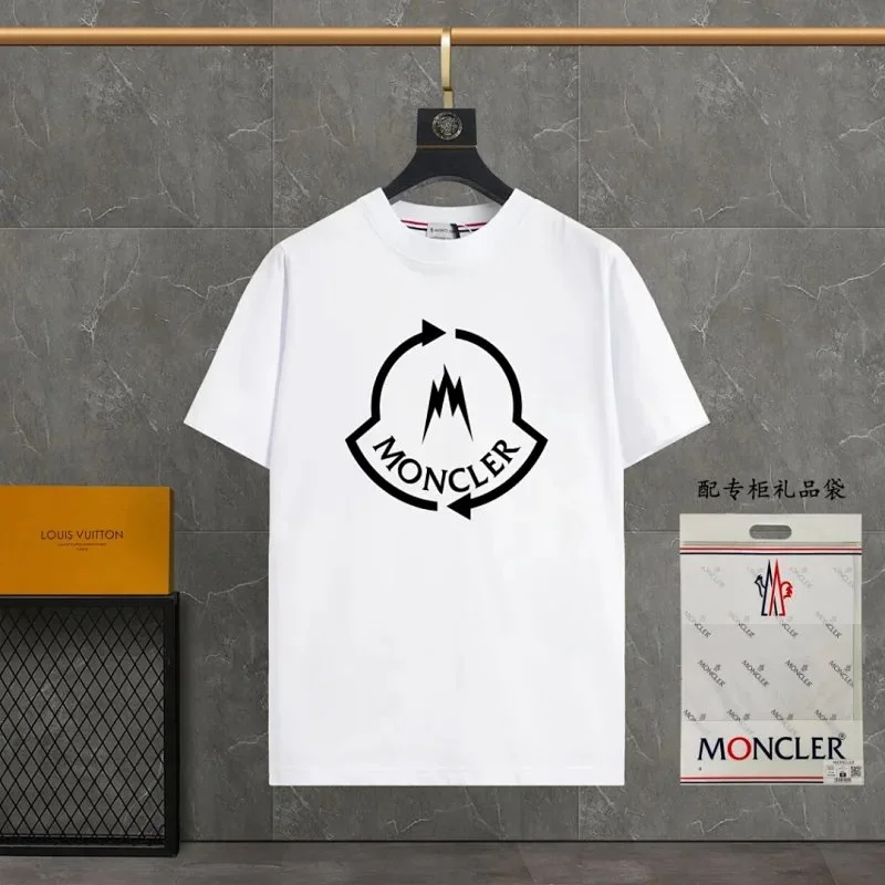 Moncler Moncler White Logo T-Shirt White