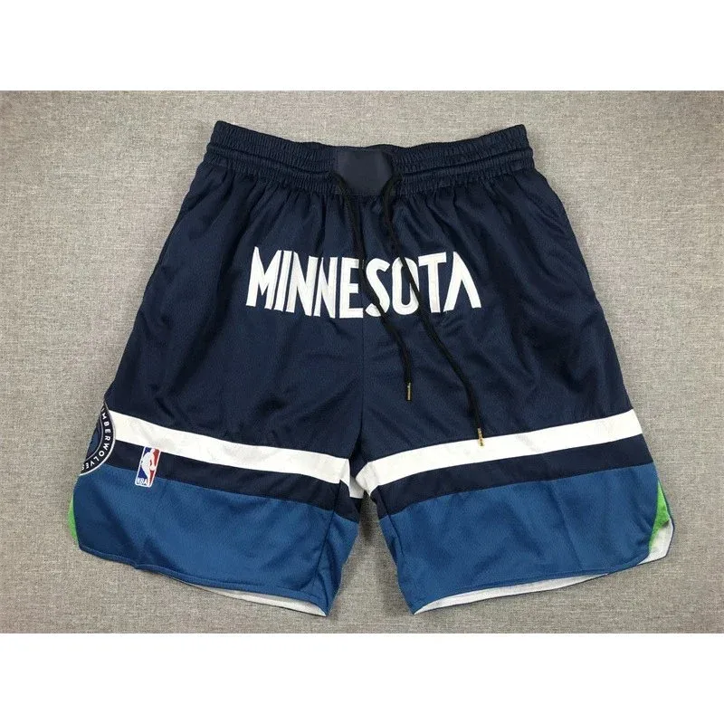 Other Minnesota Timberwolves Shorts Navy Blue Navy - 1