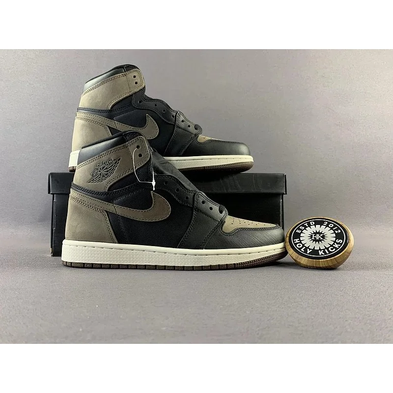 Nike Nike Air Jordan 1 Shadow Grey Black Sneakers Black - 1
