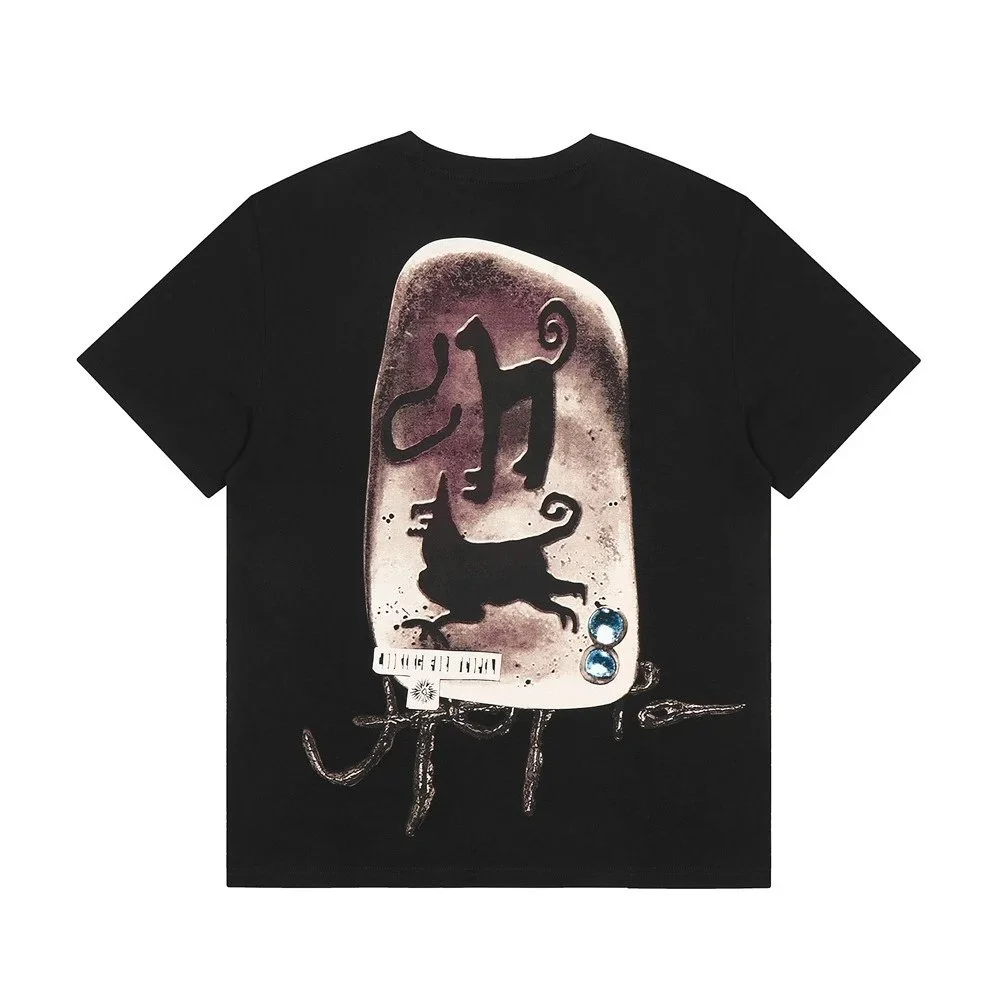 Other Black Rock Art T-Shirt Black - 1