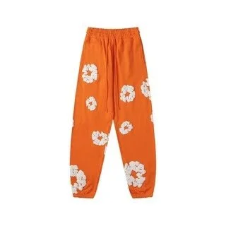 Other Orange Floral Print Sweatpants Orange - 1