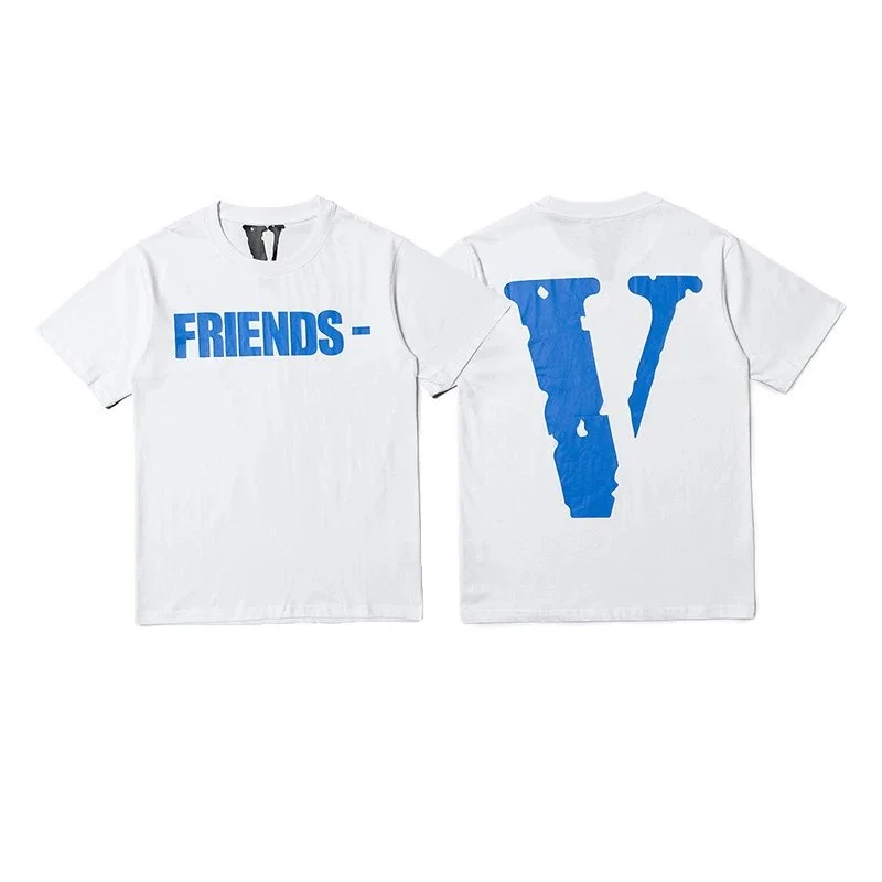 VLONE VLONE Friends V White T-Shirt White - 1