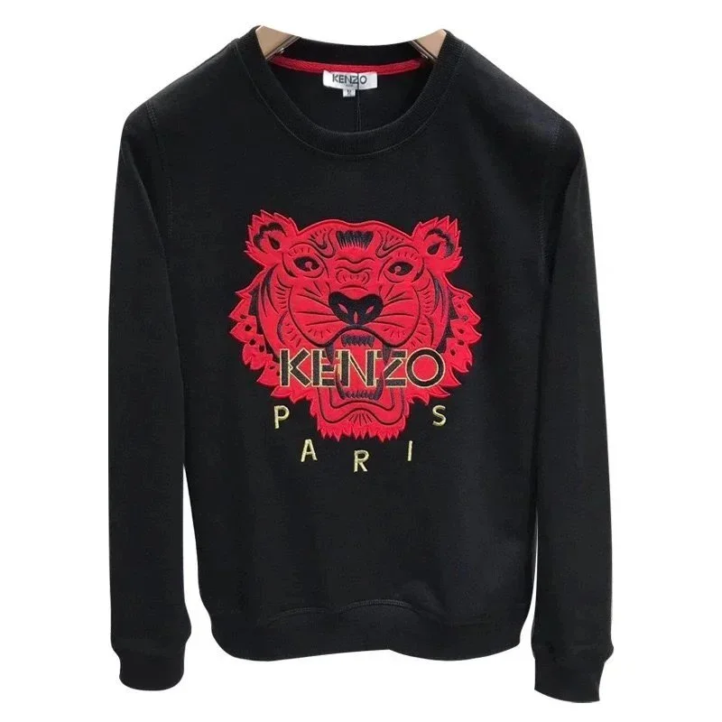 Kenzo Kenzo Tiger Head Black Sweatshirt Black - 1
