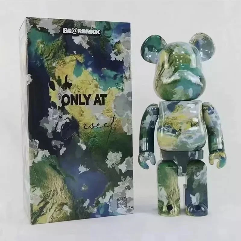 Medicom Toy Medicom Toy BE@RBRICK Green Earth Bear Figure Green - 1