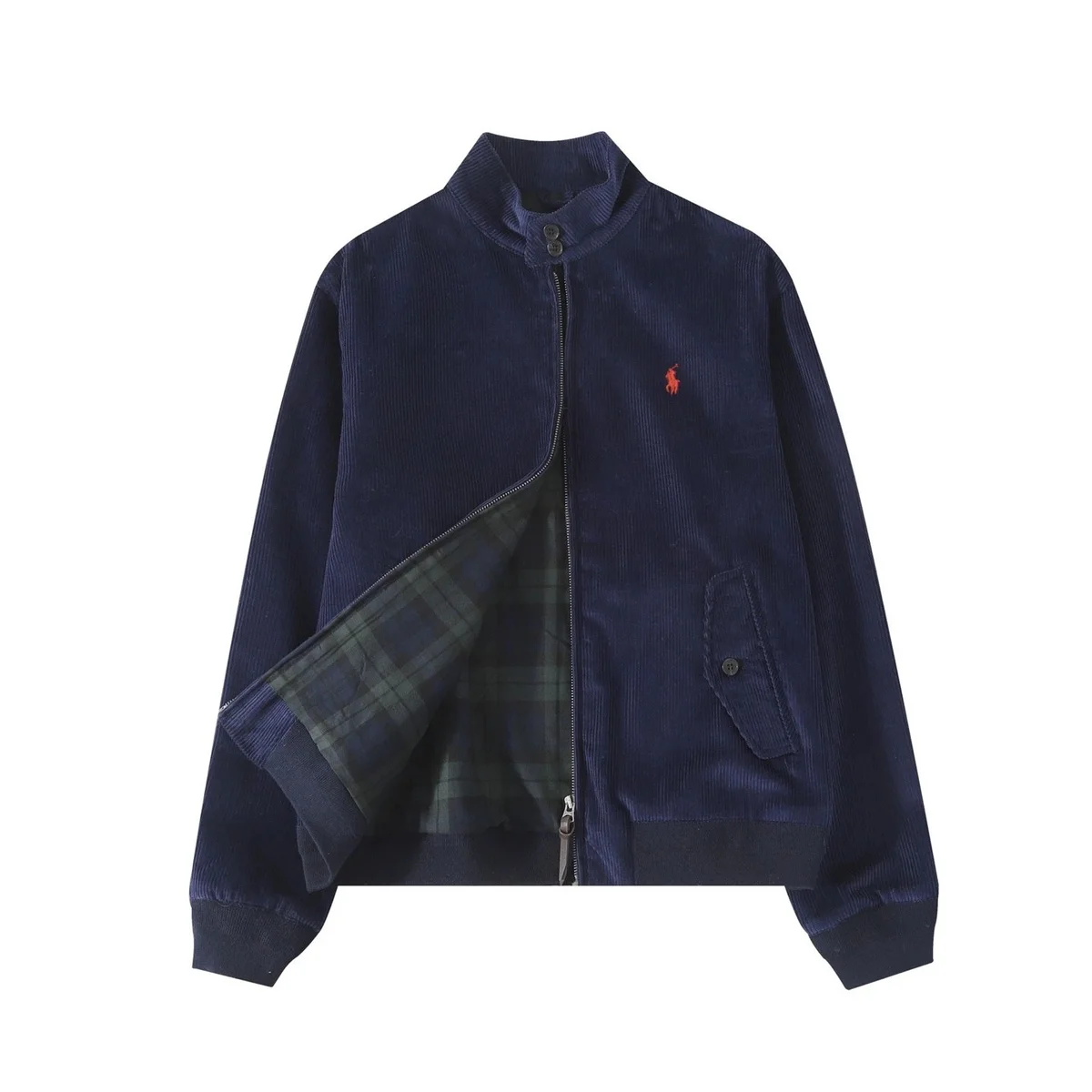 Polo Ralph Lauren Polo Ralph Lauren Classic Logo Navy Corduroy Jacket Navy - 1