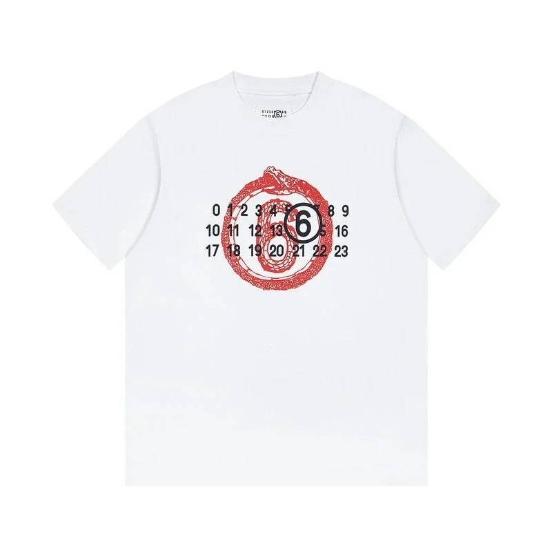 Off-White Off-White Off White c/o Virgil Abloh™ 6 Snake Print White T-Shirt White