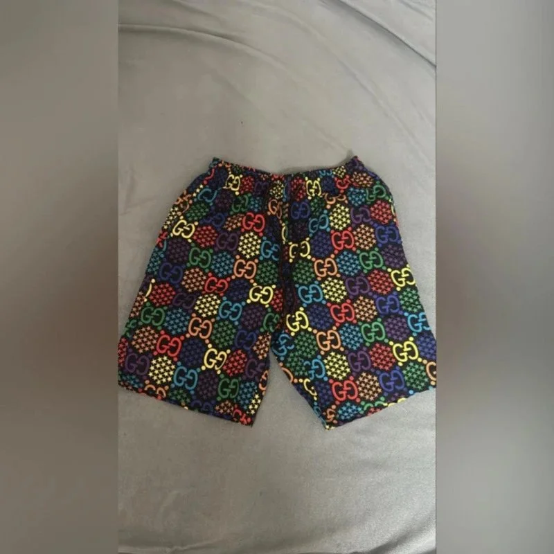 Gucci GG Supreme Printed Shorts Multicolor