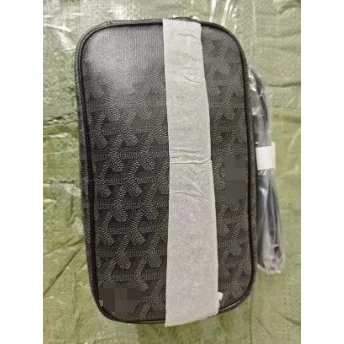 Goyard Goyard YARD Carbon Grey Leather Bag Grey - 1