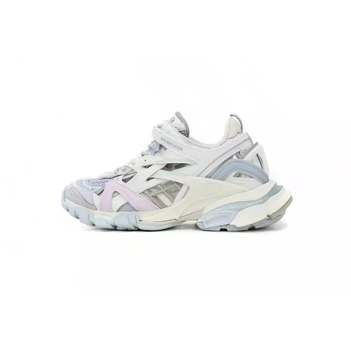 Balenciaga Balenciaga Triple S White Purple Sneakers White