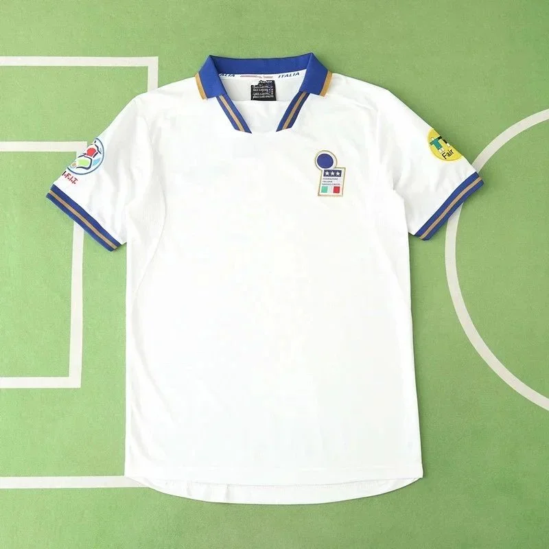 Other White Italy Football Jersey White - 1