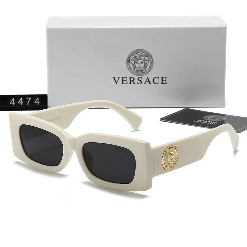 Versace Versace Medusa Icon Sunglasses Cream Black Cream - 1