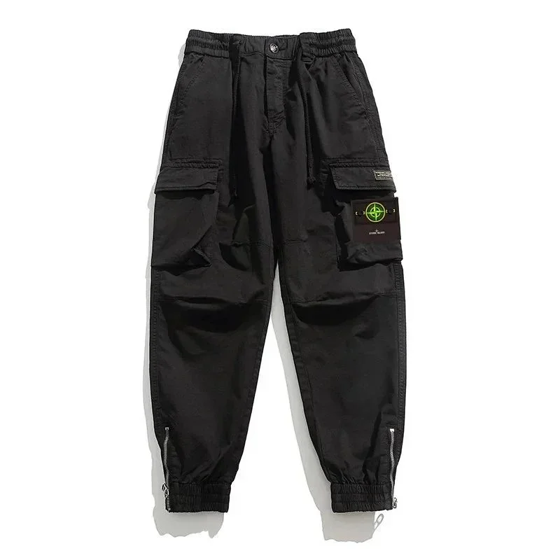 Stone Island Stone Island Black Cargo Pants Black