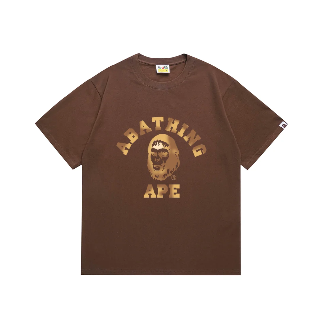 A Bathing Ape A Bathing Ape BAPE STA 187 Brown T-Shirt Brown - 1
