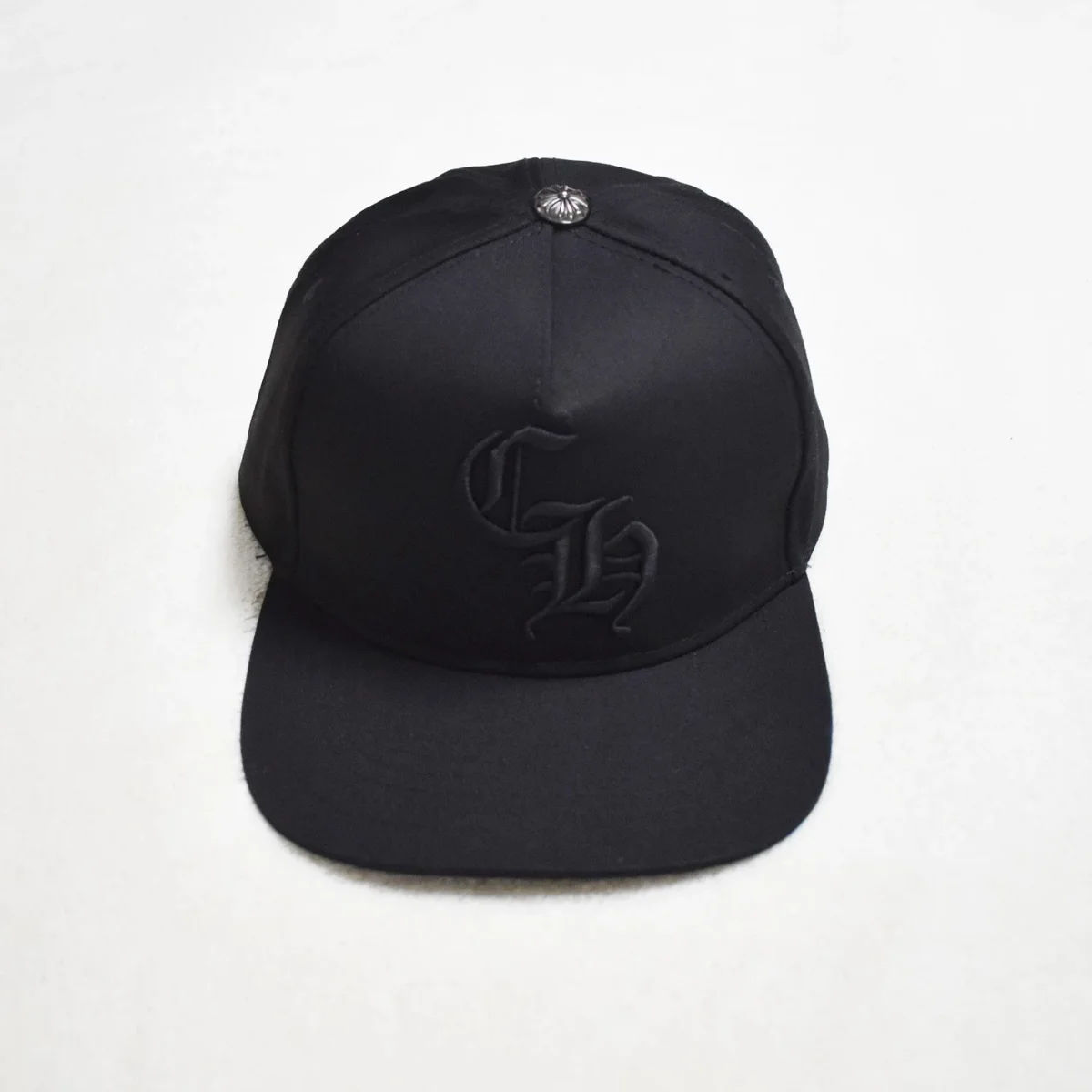 Chrome Hearts Chrome Hearts CH Cross Black Snapback Cap Black - 1
