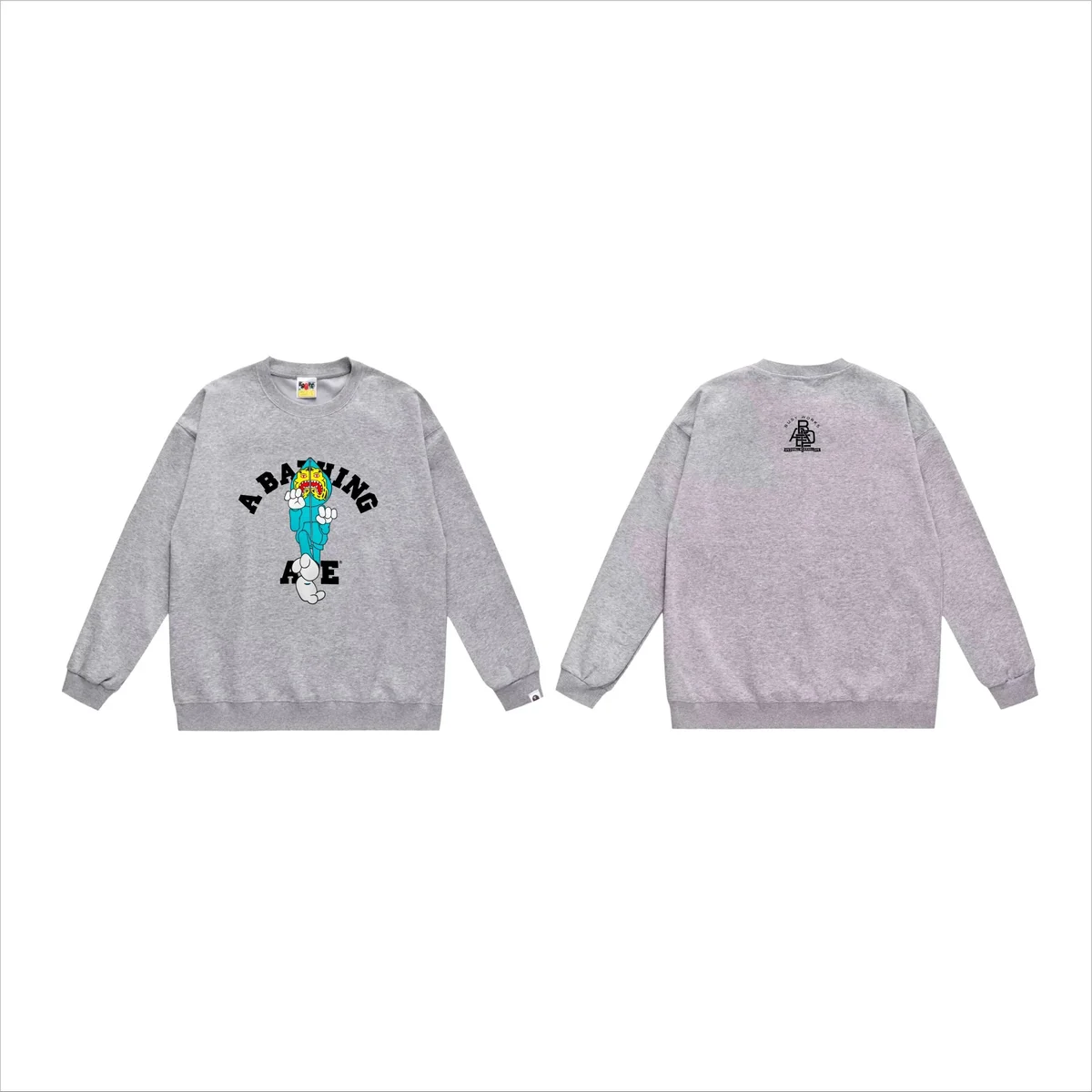 A Bathing Ape A Bathing Ape BAPE STA Grey Sweatshirt Grey - 1