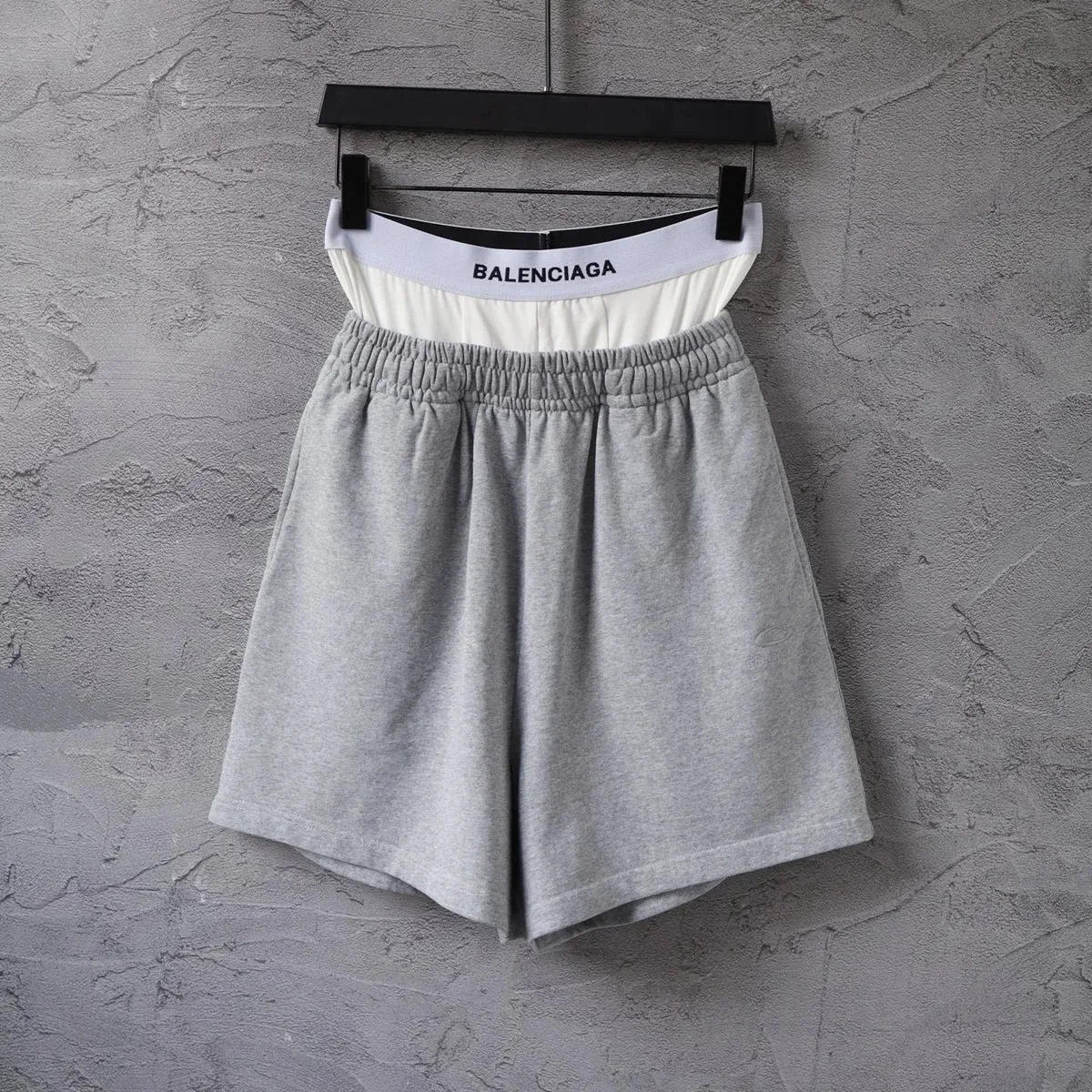 Balenciaga Balenciaga Grey Sweat Shorts Grey - 1