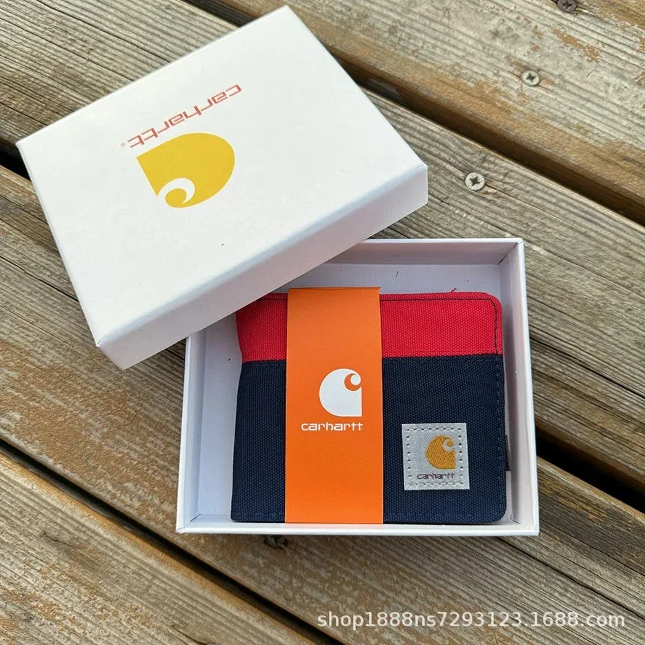 Carhartt Carhartt Red/Blue/Orange Split Wallet Multicolor - 1