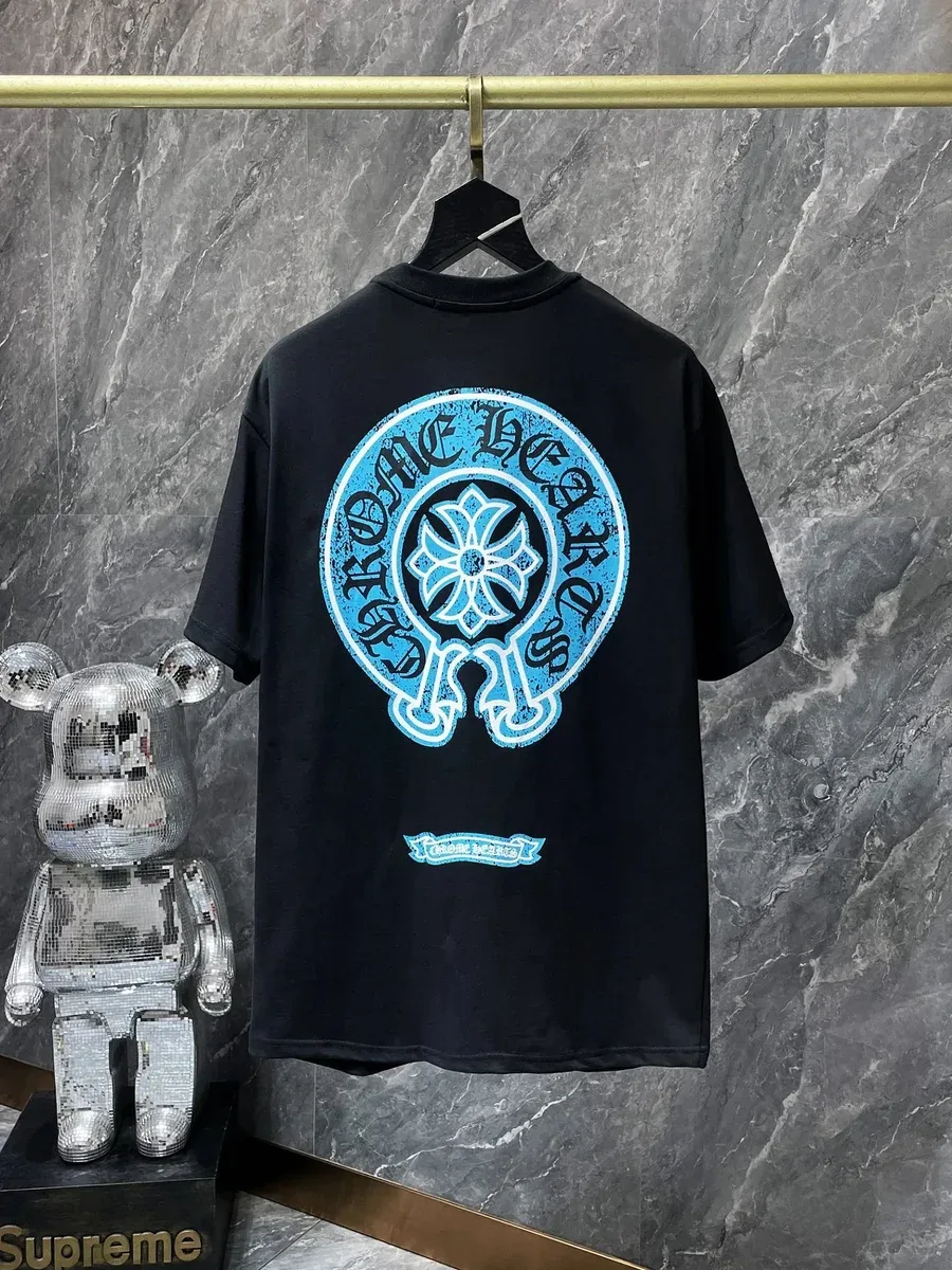 Chrome Hearts Chrome Hearts CH Cross Luminous Black T-Shirt Black