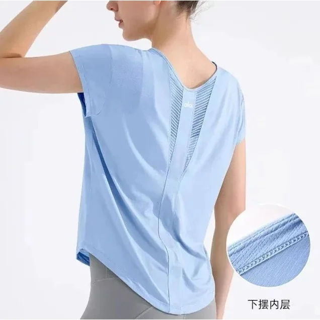 Other Pure Blue T-Shirt for Women Blue - 1