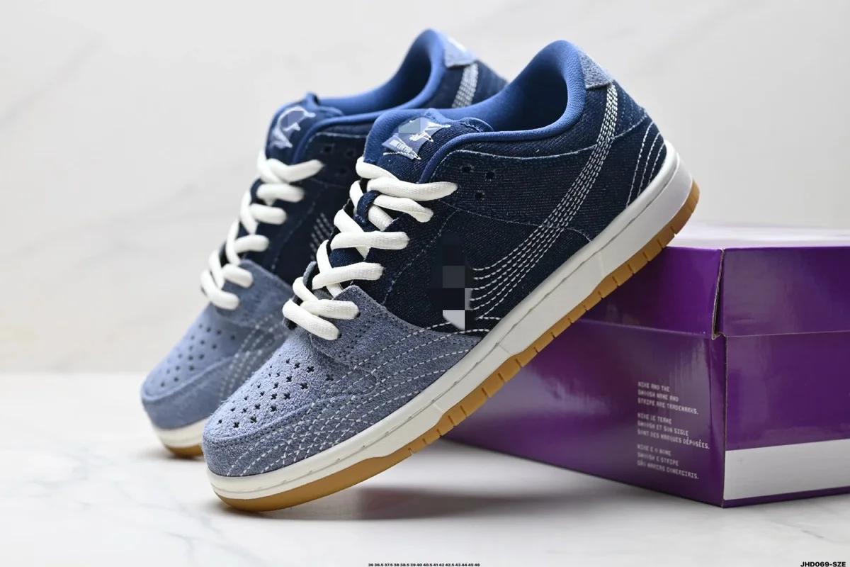 Nike Nike SB Dunk Low Denim Top Plate OG Pure Original 15 Sneakers Blue - 1