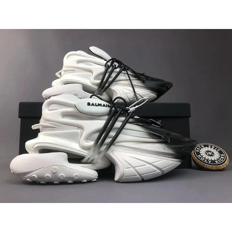 Balmain Balmain Holy Kicks White/Black Sneakers White - 1