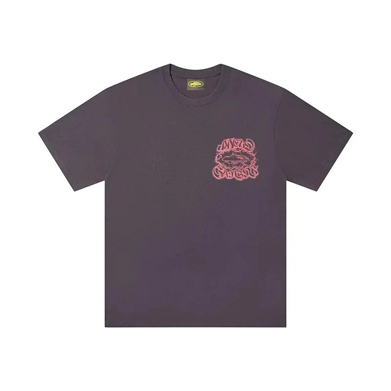 Other Mold Sweet T-Shirt Purple Pink Graphic Casual Purple - 1