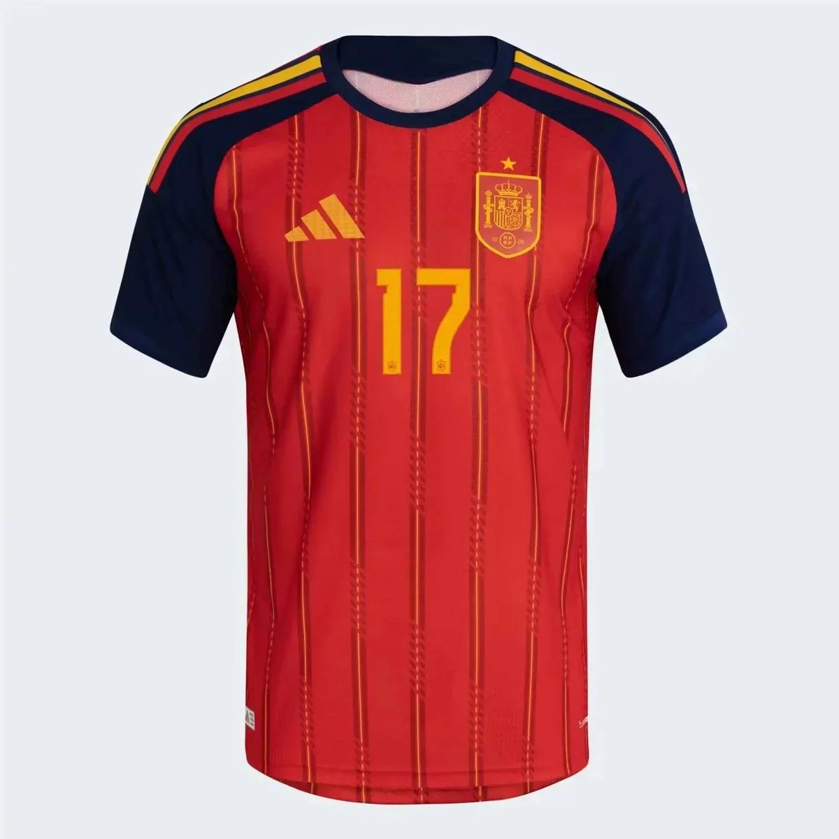 Adidas Adidas Spain #17 WILLIAMES JR. Jersey Red/Blue Red - 1