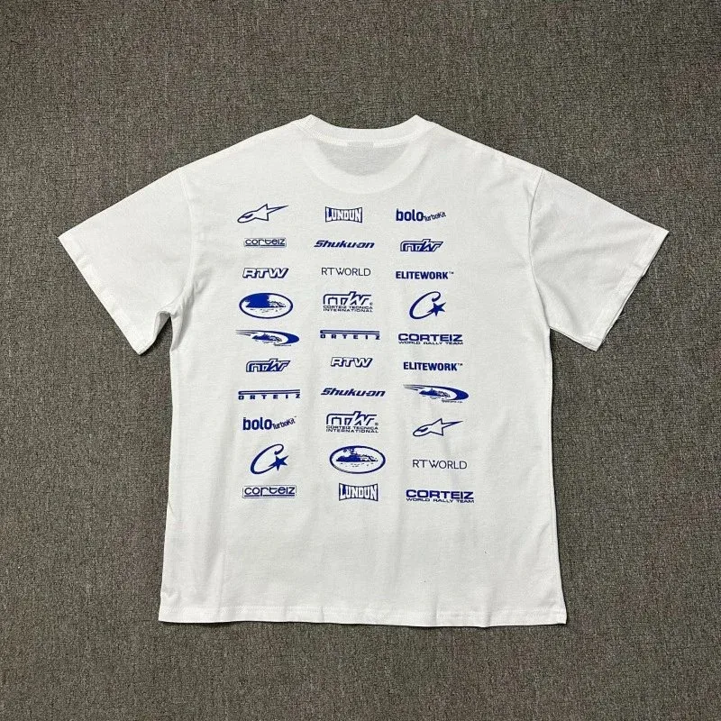 Other White Multi-Brand Logo T-Shirt White - 1