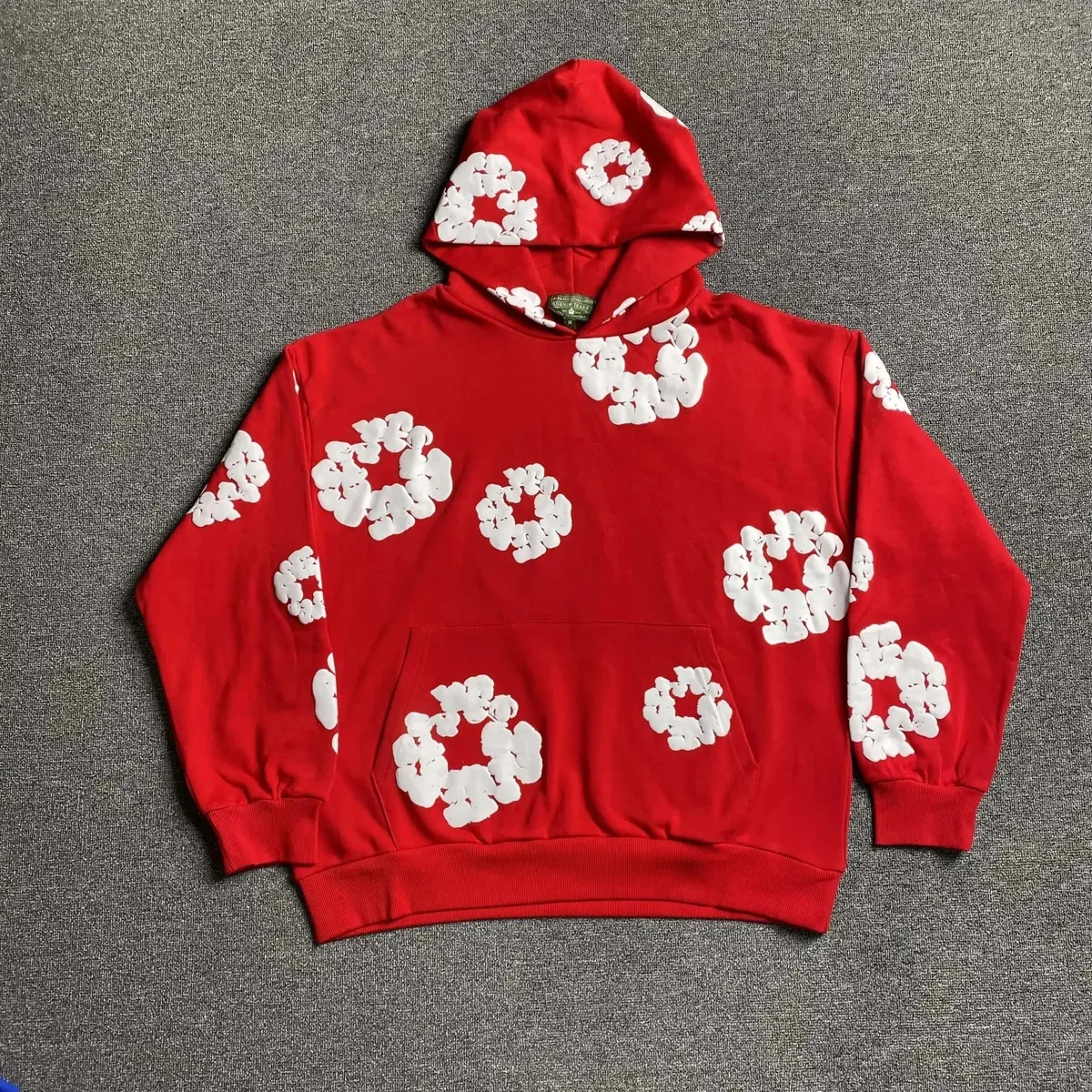 A Bathing Ape A Bathing Ape BAPE STA Red Popcorn Hoodie Red - 1