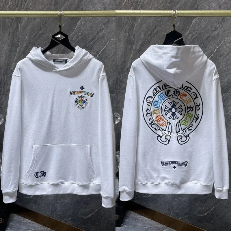 Chrome Hearts Chrome Hearts CH Cross White Hoodie White