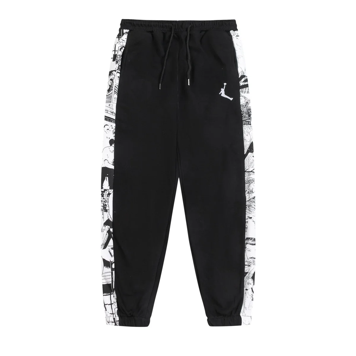 Nike Nike Air Jordan Black Manga Print Sweatpants Black - 1
