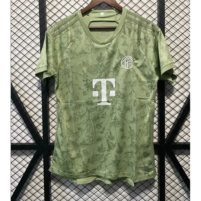 Adidas Adidas 23-24 Bayern Oktoberfest Green Floral Jersey Green