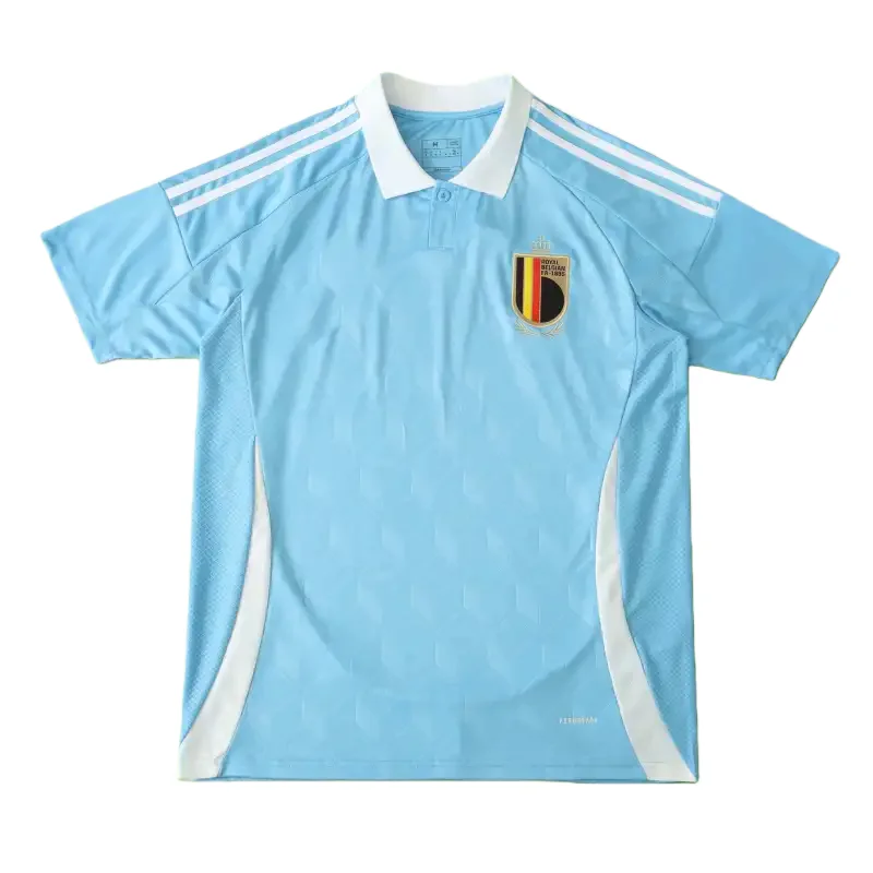 Adidas Adidas Classic Football Belgium Home Jersey Light Blue Blue - 1