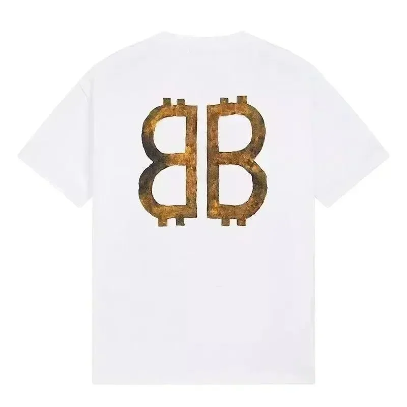 Other White Bitcoin 'BB' T-Shirt White - 1