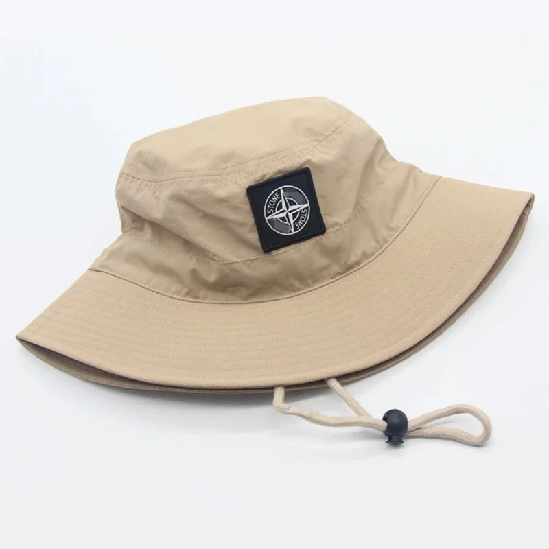 Stone Island Stone Island Khaki Bucket Hat Beige