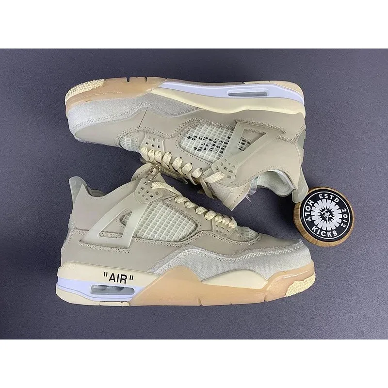 Jordan Jordan Air Jordan 4 Beige Sneakers Beige