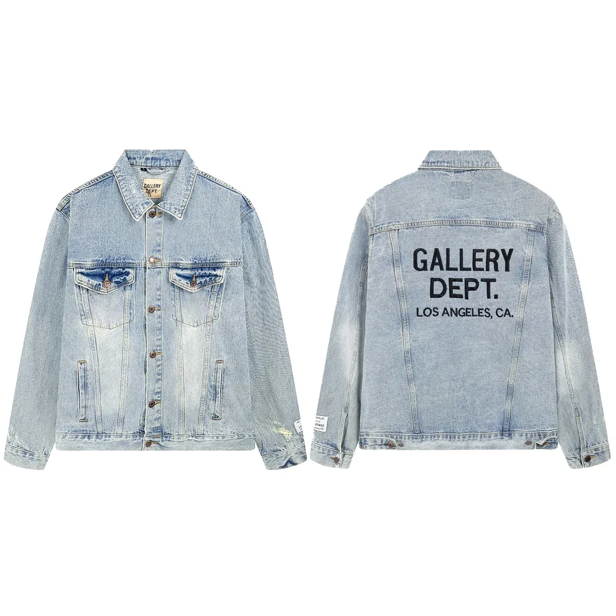 Gallery Dept. Gallery Dept. Light Wash Denim Jacket Blue - 1