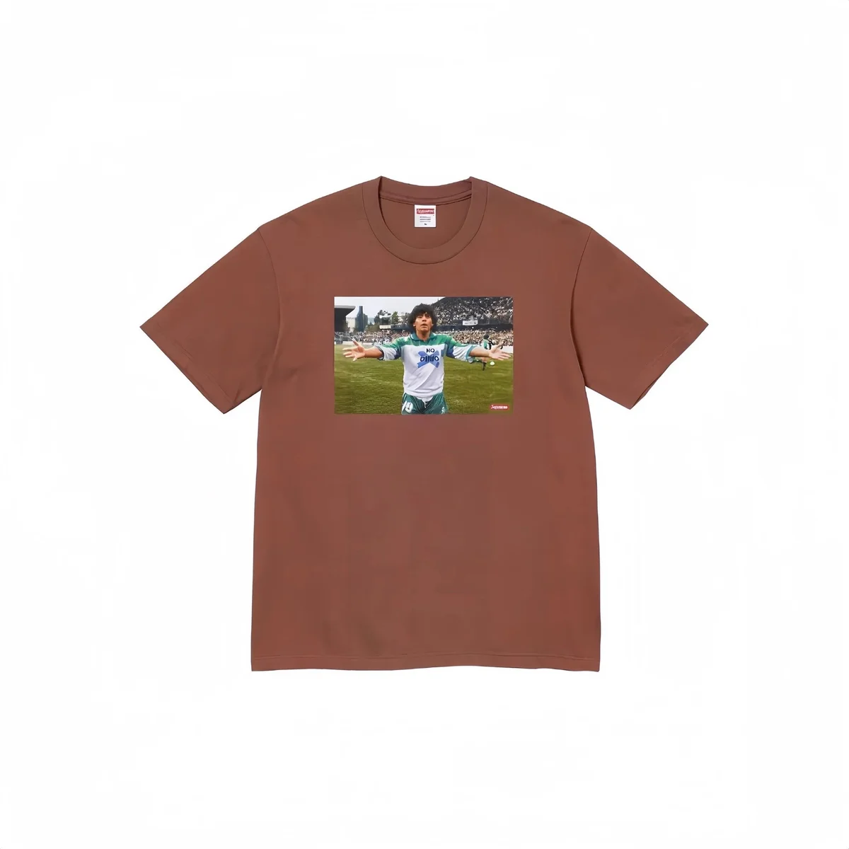 Supreme Supreme Brown Print T-Shirt Brown - 1